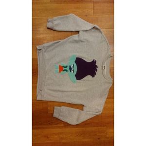 Trolls crop sweater .